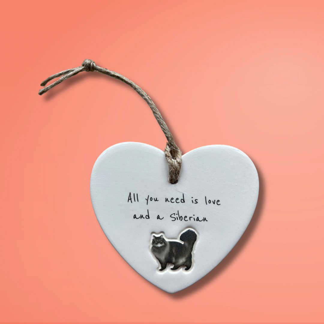 Siberian Cat Ornament