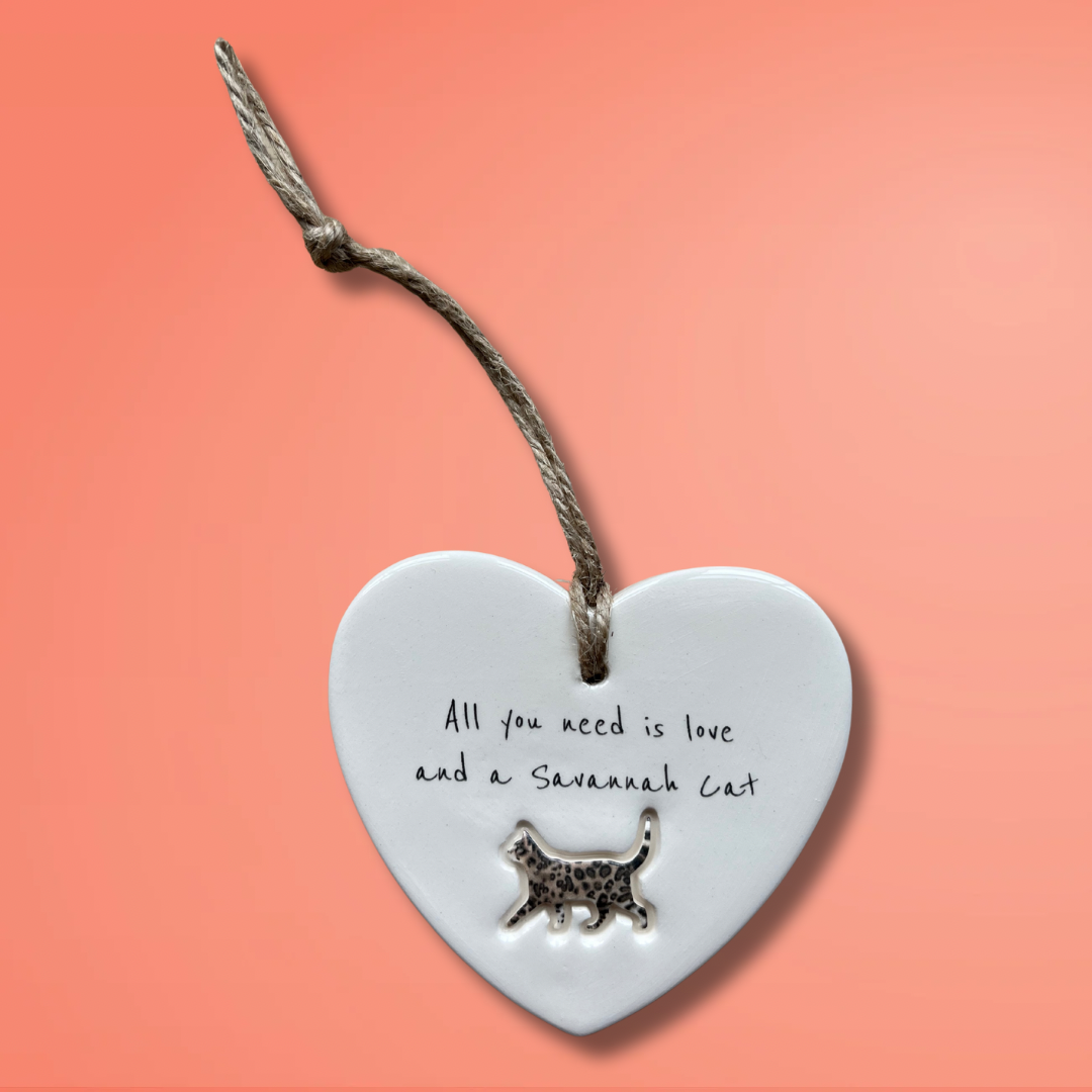 Savannah Cat Ornament