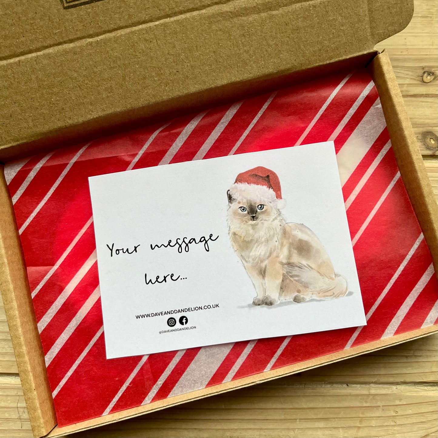 Personalised Fluffy Cat Bauble