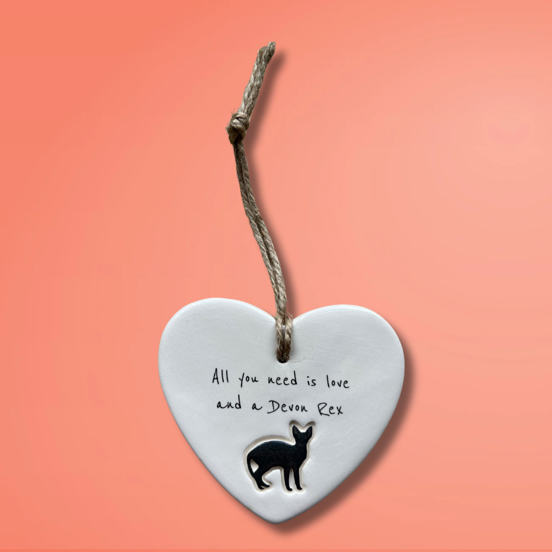 Devon Rex Cat Ornament