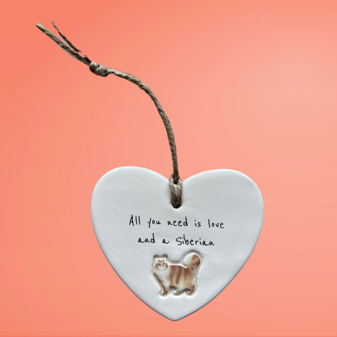 Siberian Cat Ornament