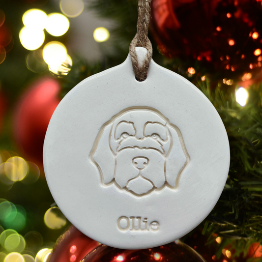 Personalised German Wirehaired Pointer Bauble