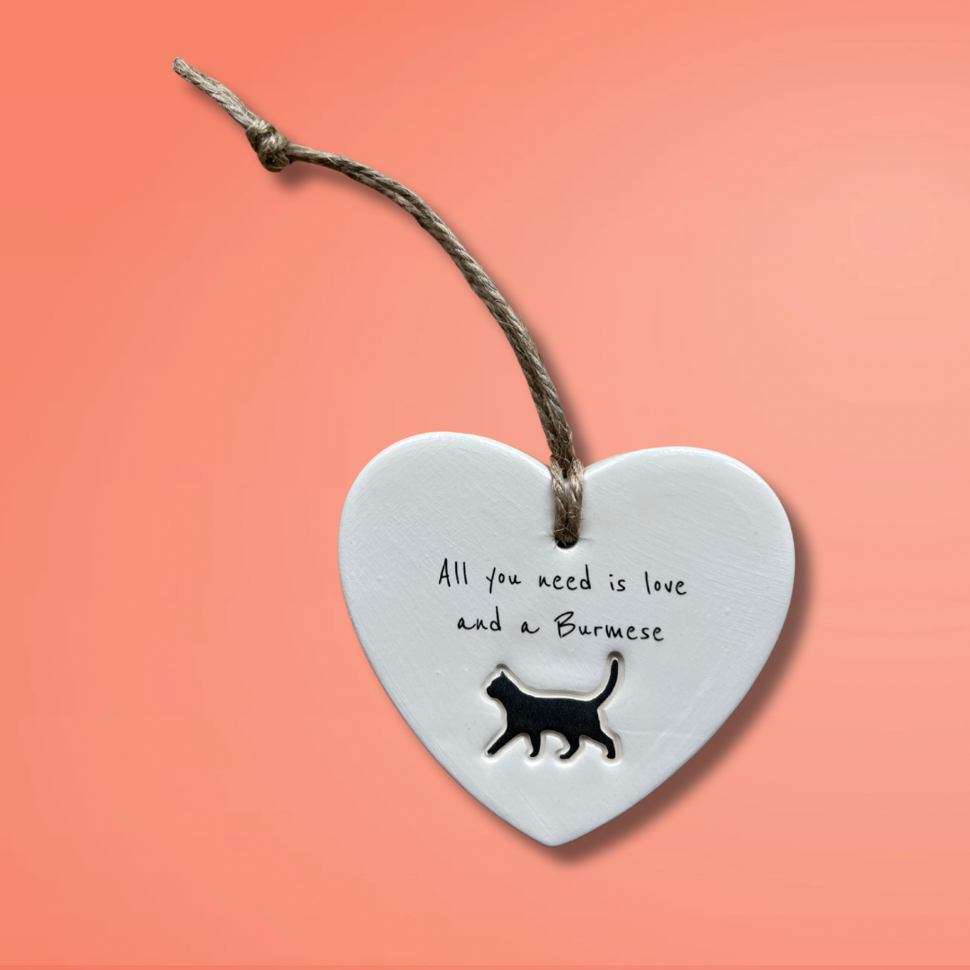 Burmese Cat Ornament