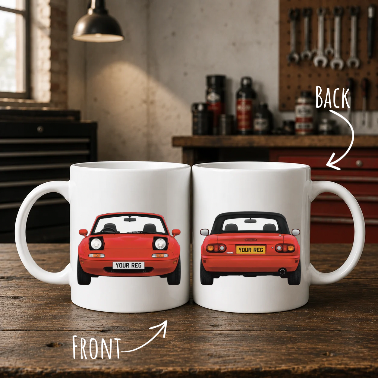 Personalised Mazda Mx5 Mug