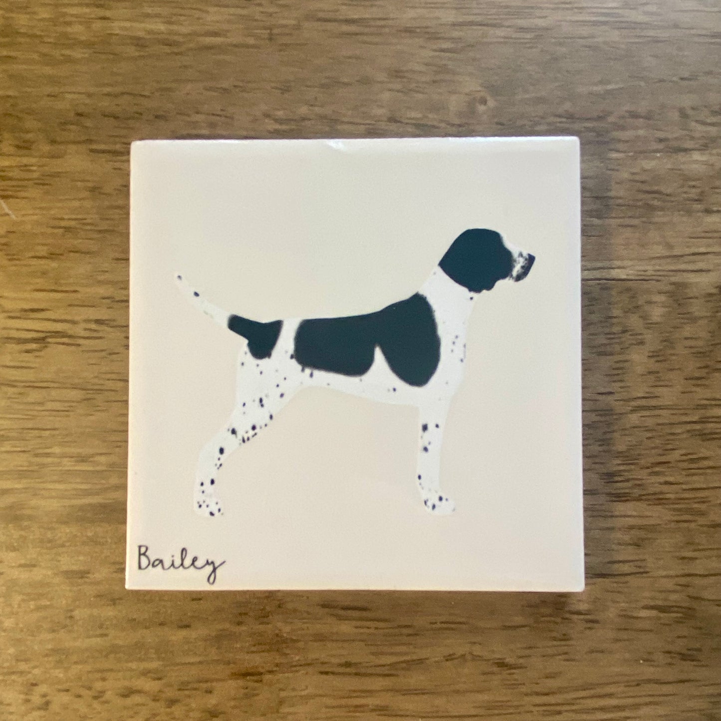 Personalised Dog coaster