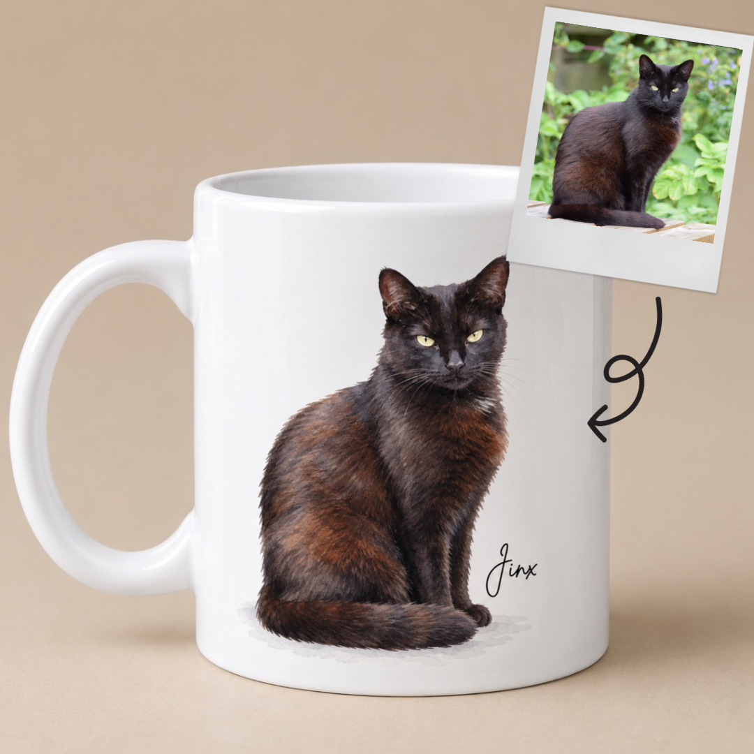 Personalised Cat Mug