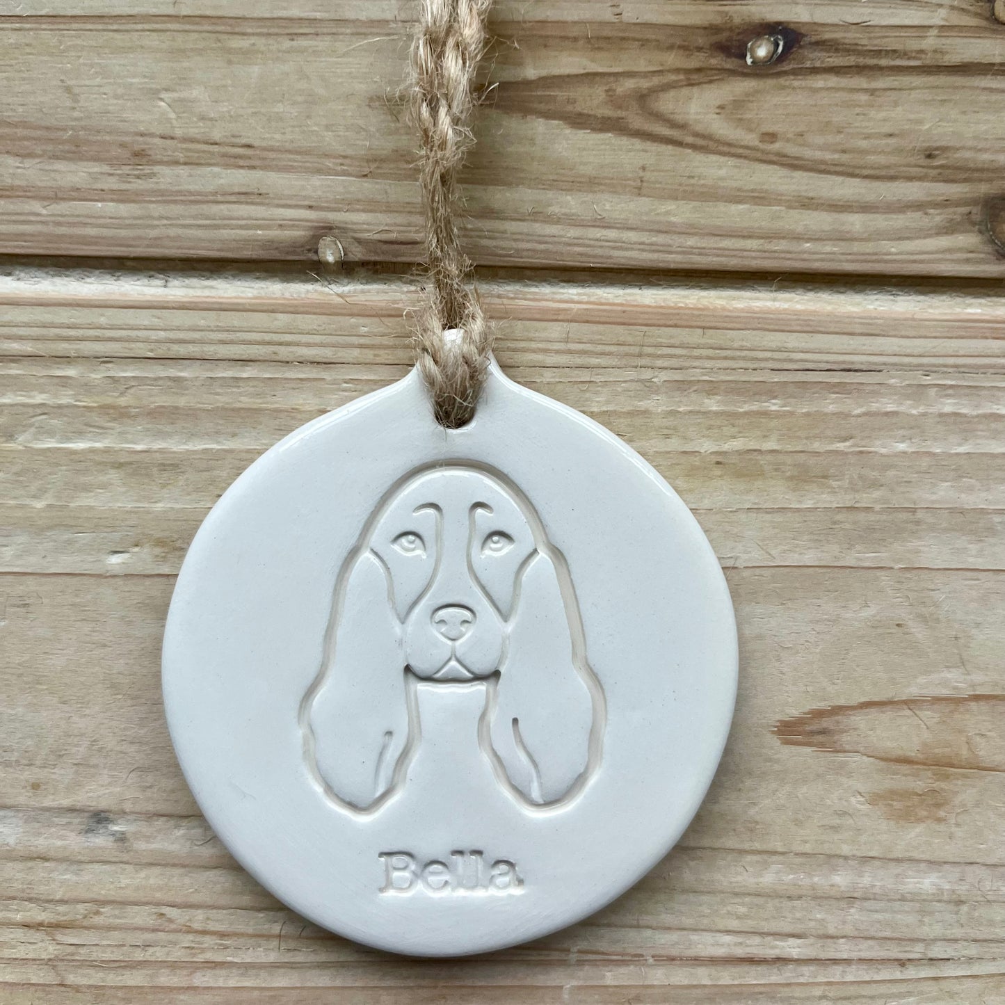 Personalised Cocker Spaniel Decoration