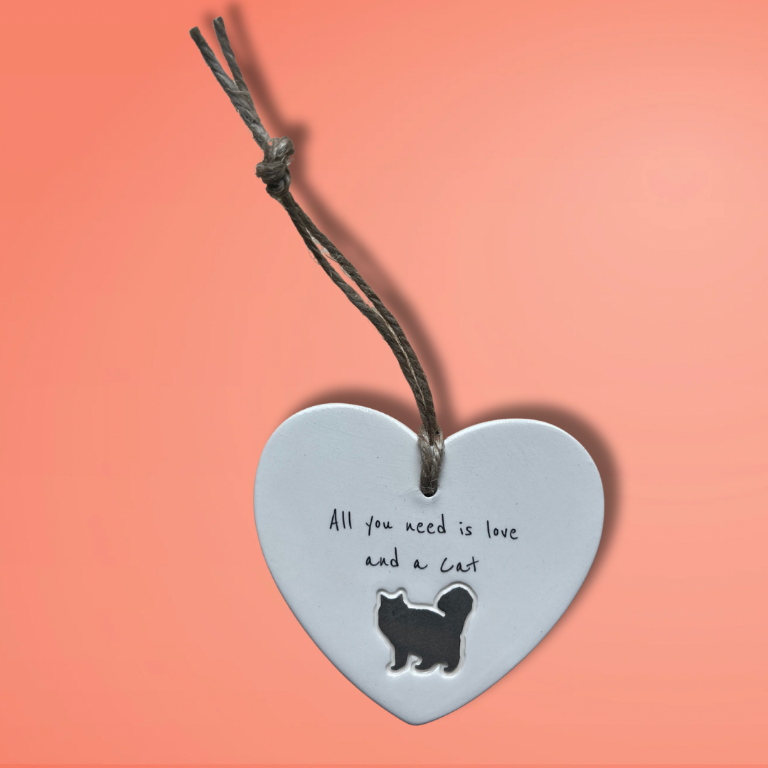 Fluffy Cat Ornament