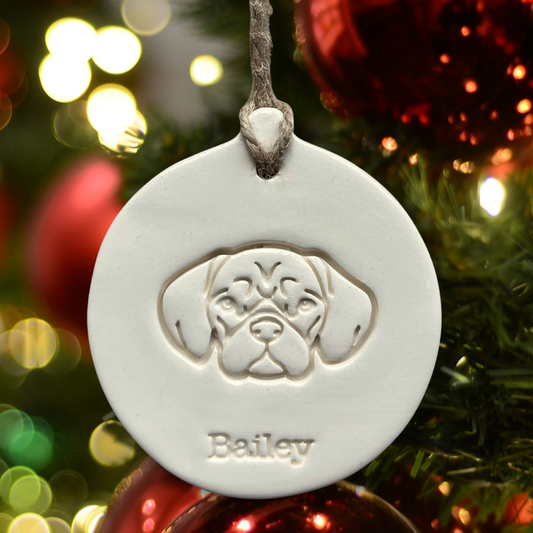 Personalised Puggle Bauble