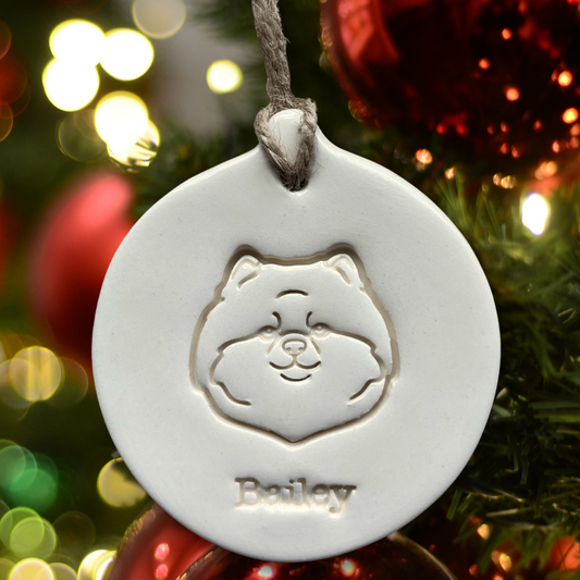 Personalised Pomeranian Bauble