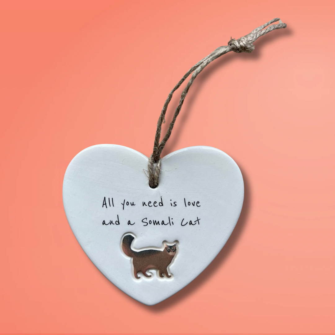 Somali Cat Ornament