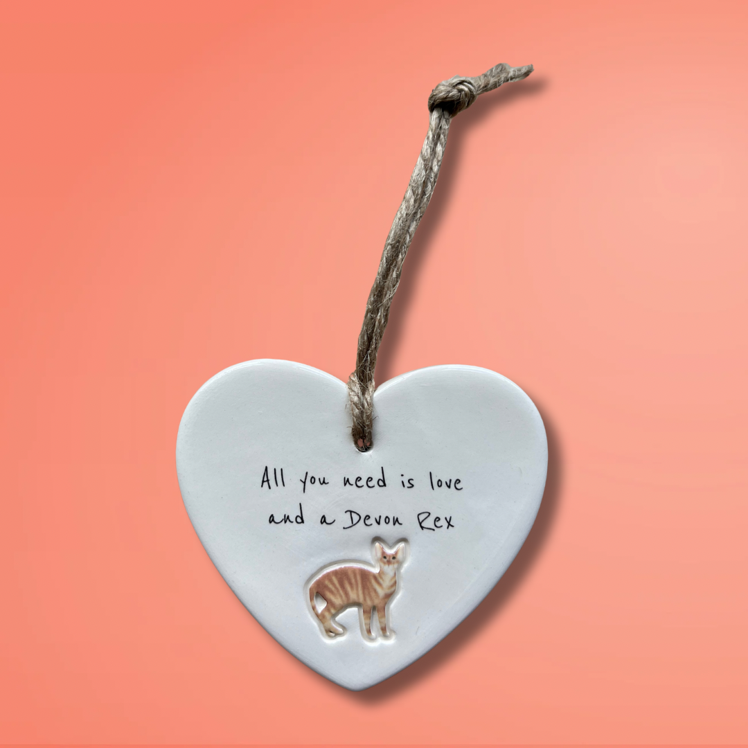 Devon Rex Cat Ornament