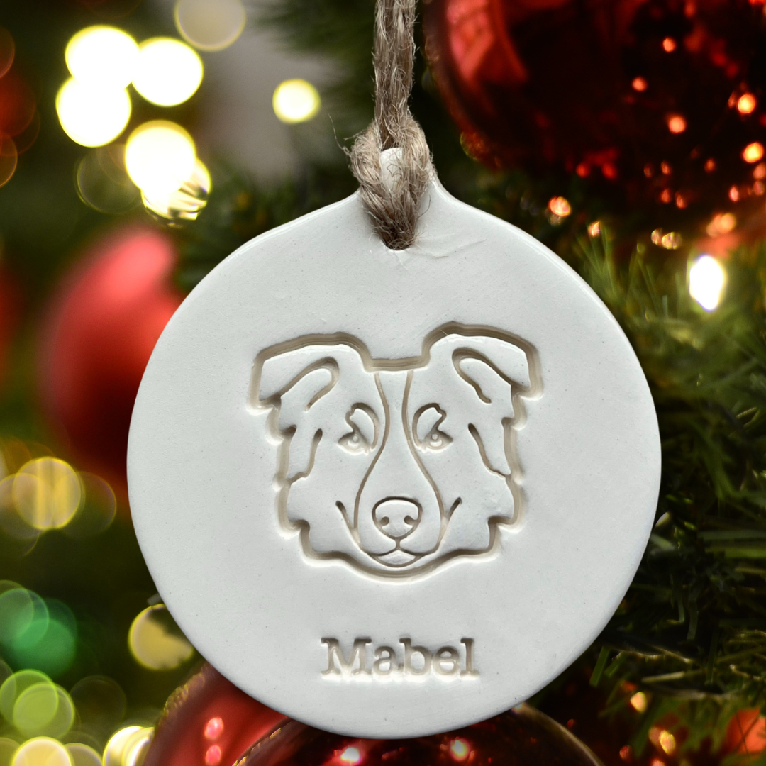 Bearded Collie Bauble