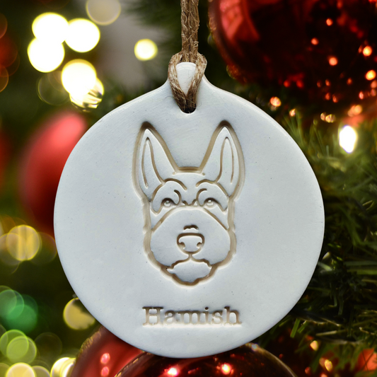 Personalised Scottish Terrier Bauble