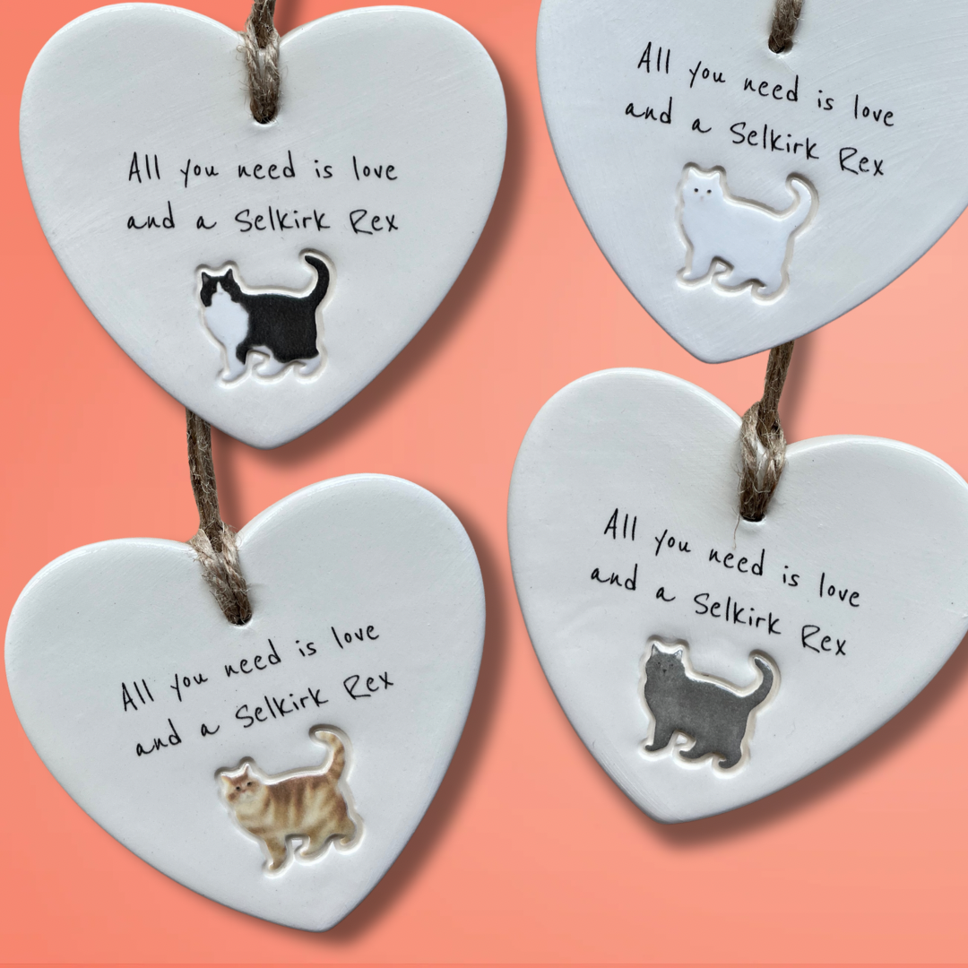 Selkirk Rex Cat Ornament