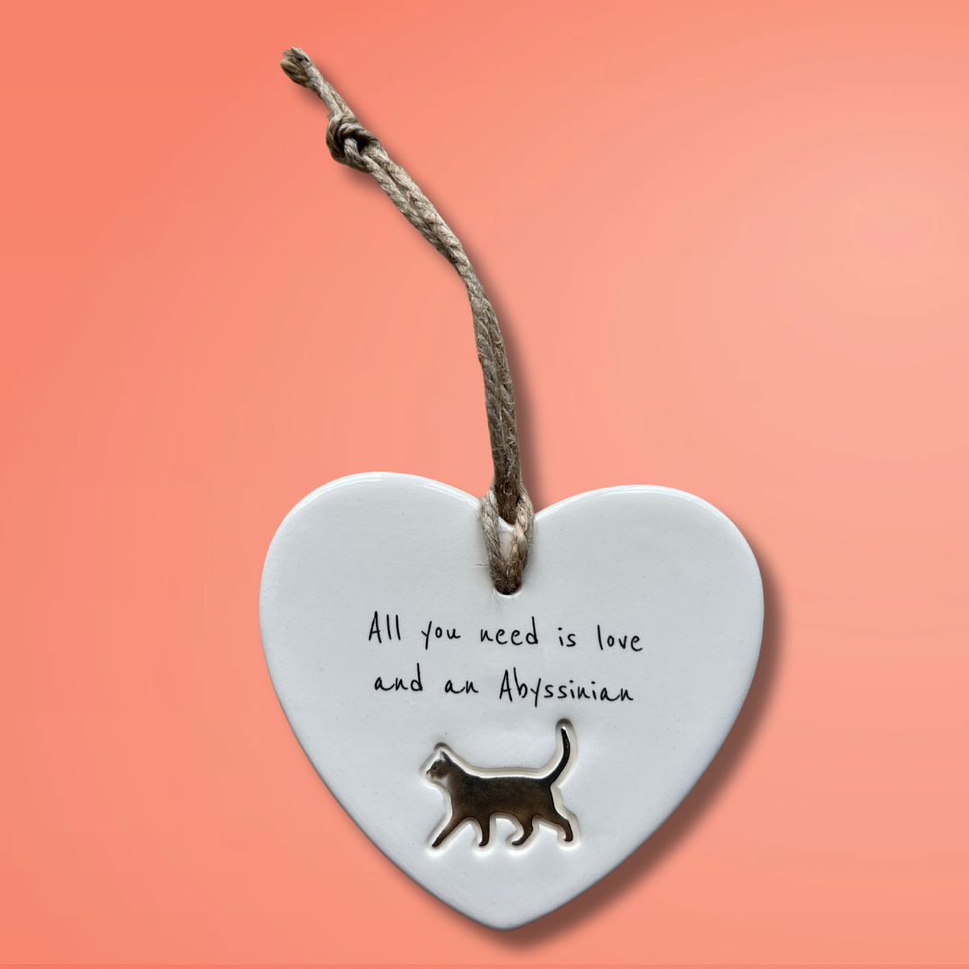 Abyssinian Cat Ornament