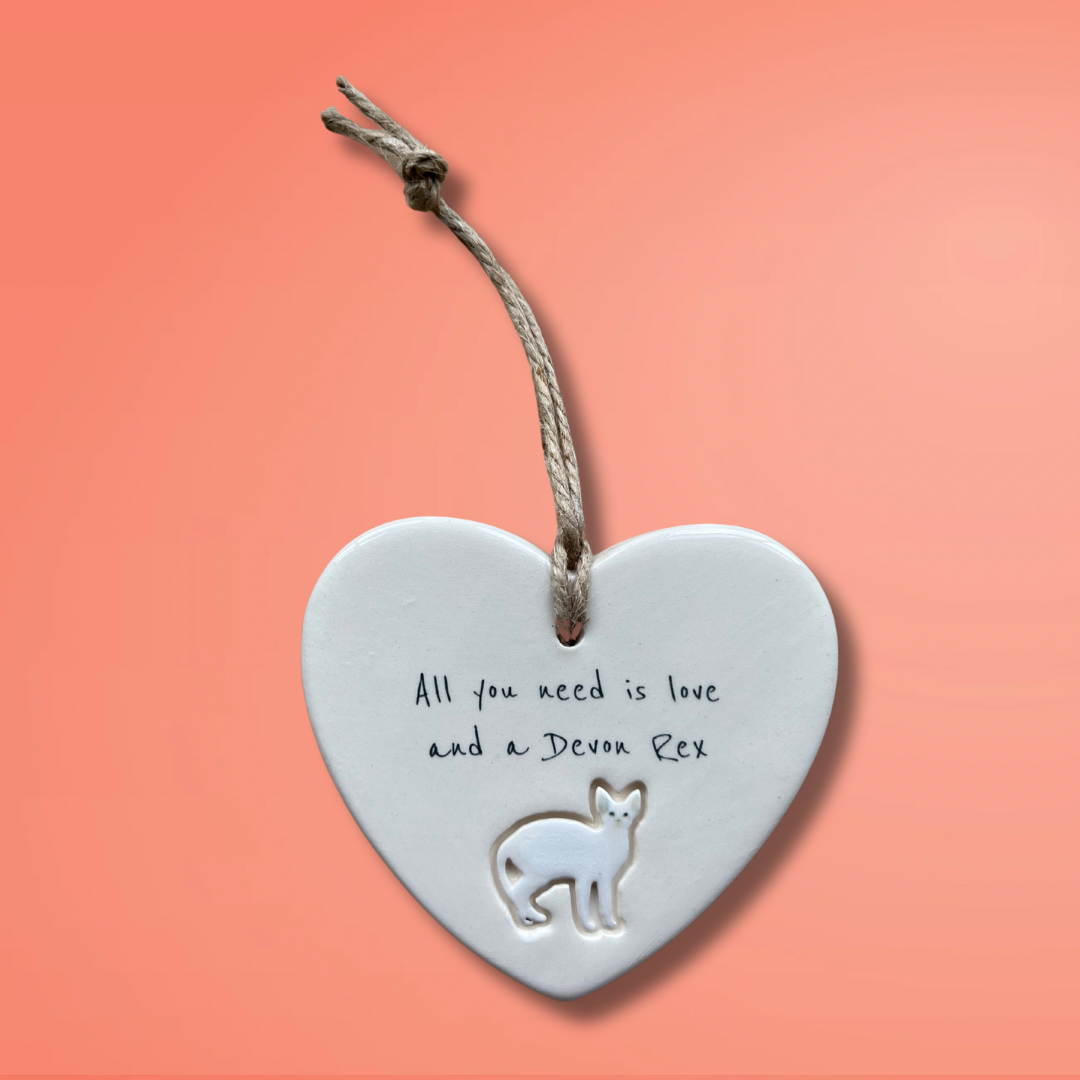Devon Rex Cat Ornament