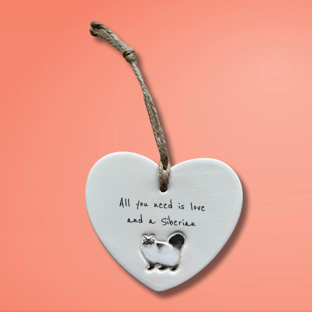 Siberian Cat Ornament