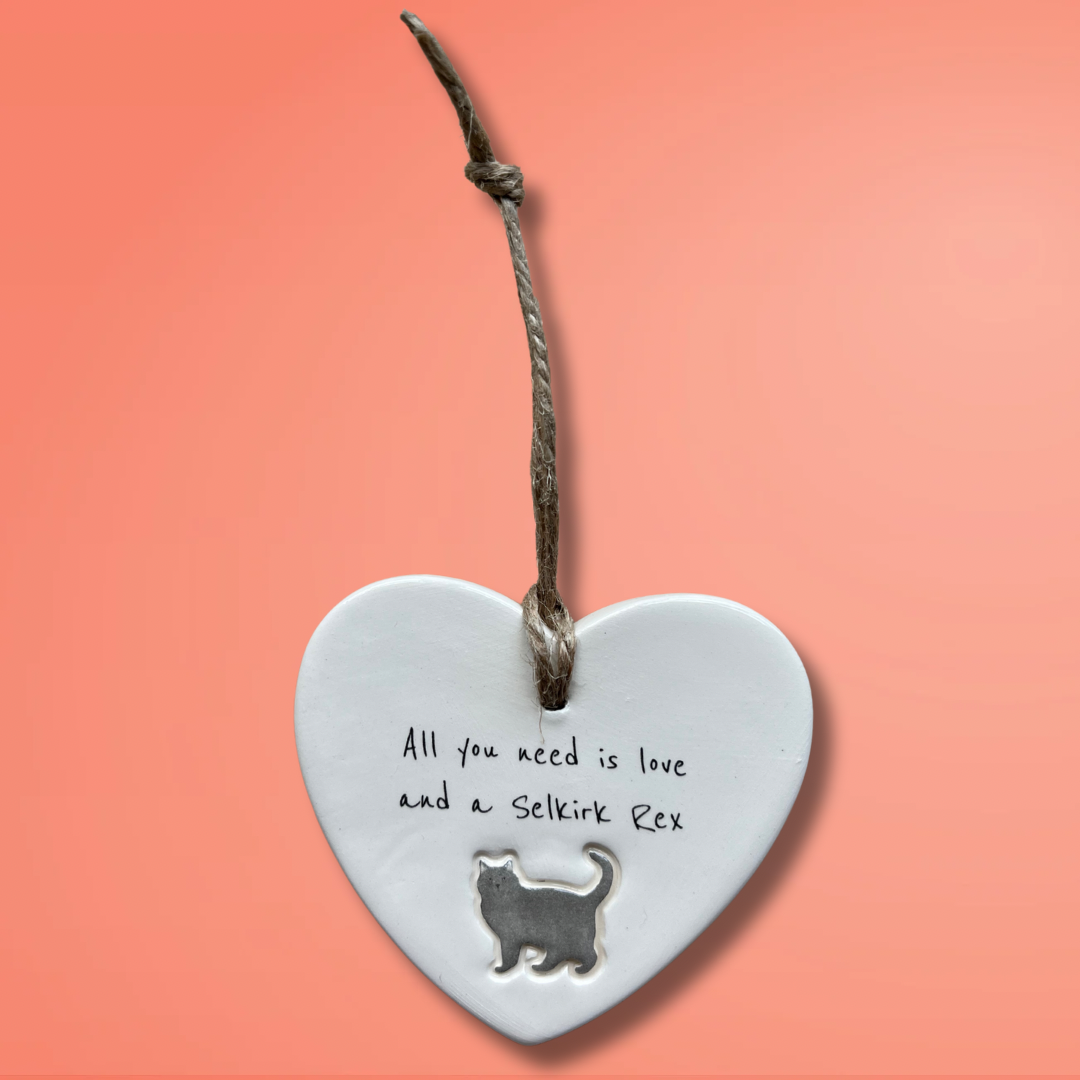 Selkirk Rex Cat Ornament