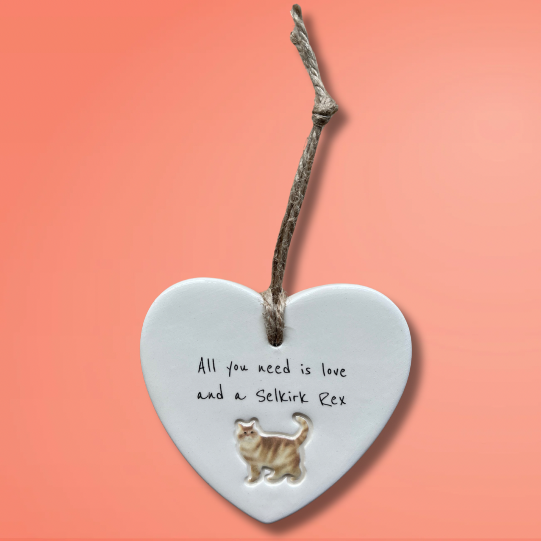Selkirk Rex Cat Ornament