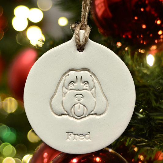 Personalised Australian Labradoodle Bauble