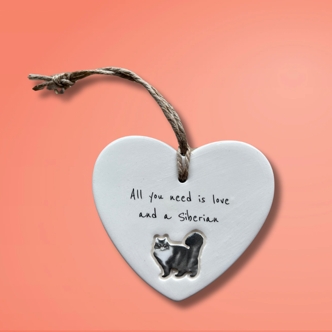 Siberian Cat Ornament