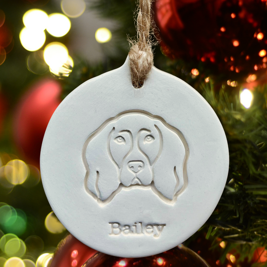 Personalised Sprocker Spaniel Bauble