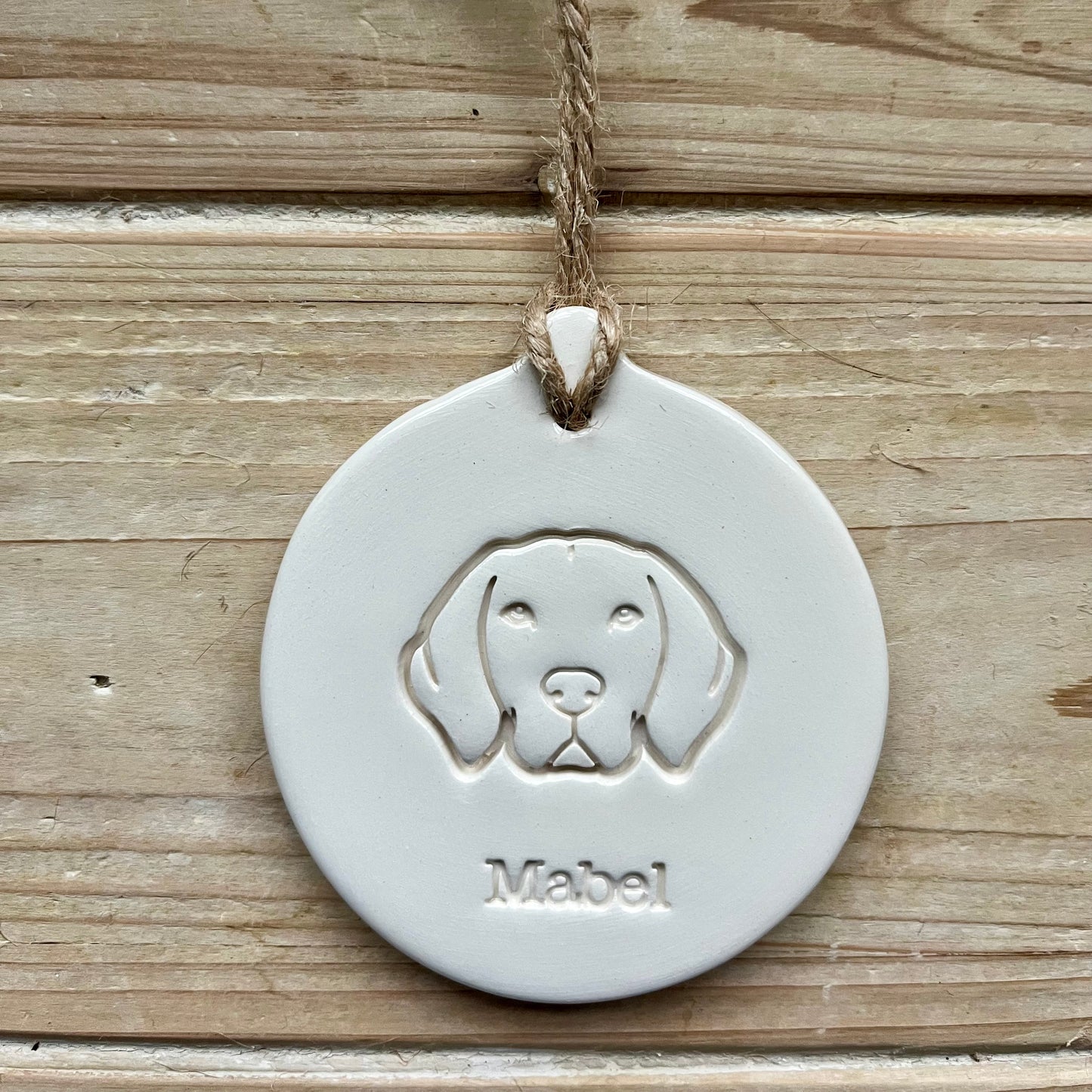 Personalised Hungarian Vizsla Decoration