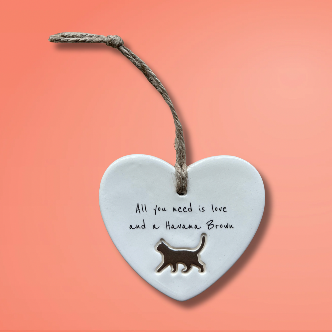 Havana Brown Cat Ornament
