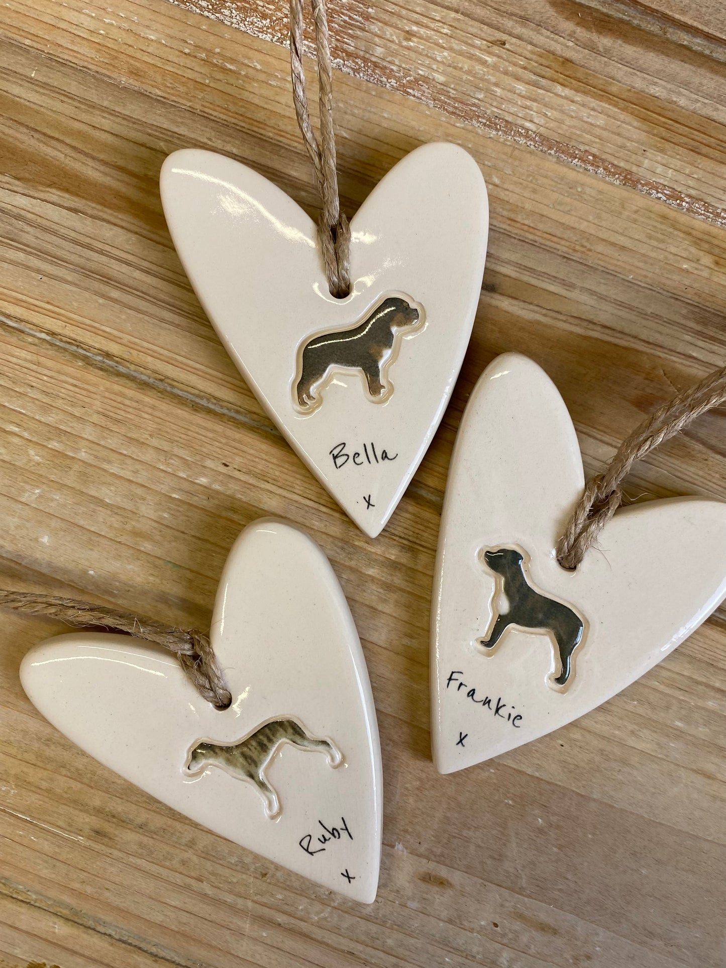 Personalised Dog heart