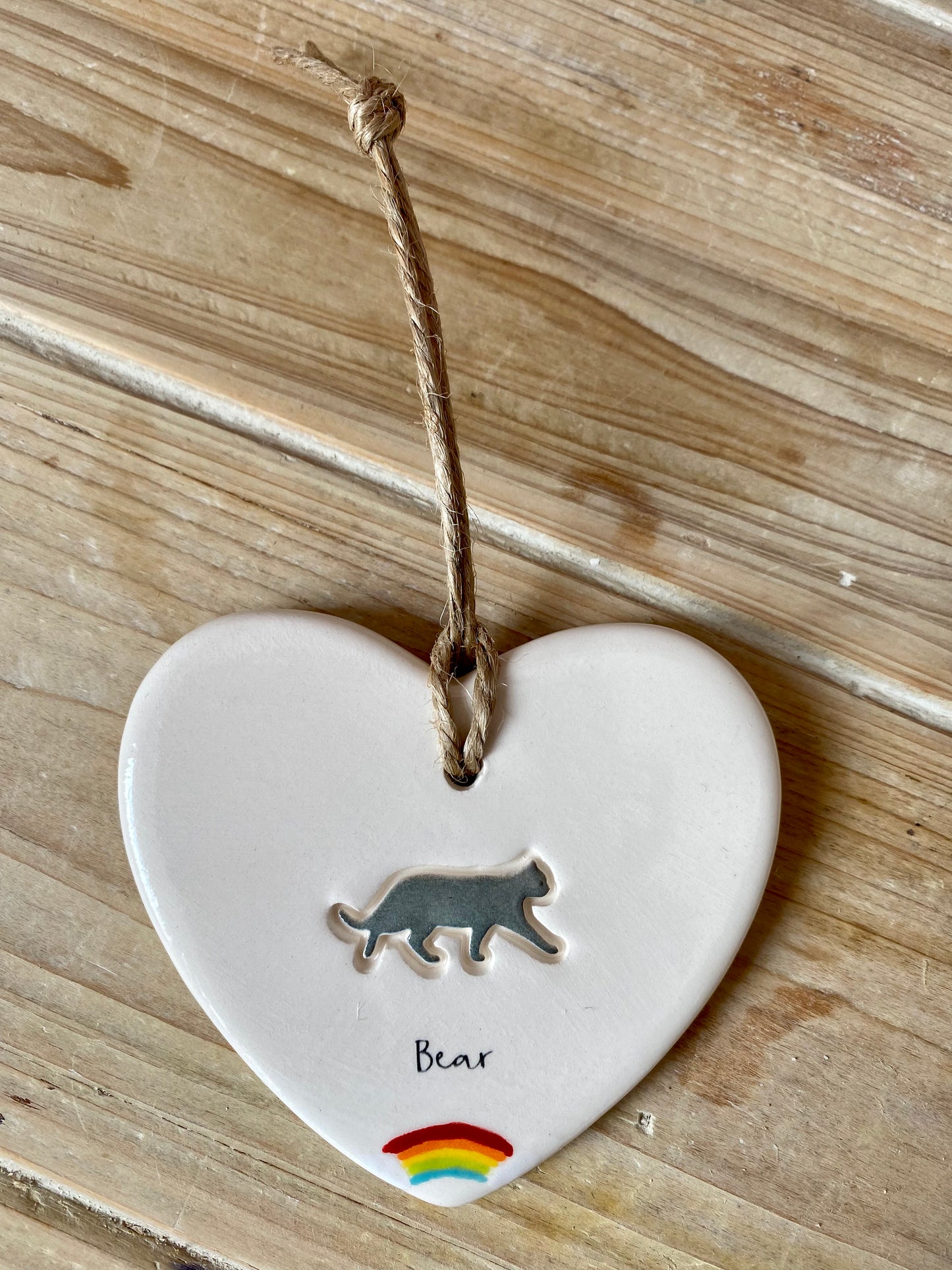 Personalised Cat Memorial Ornament