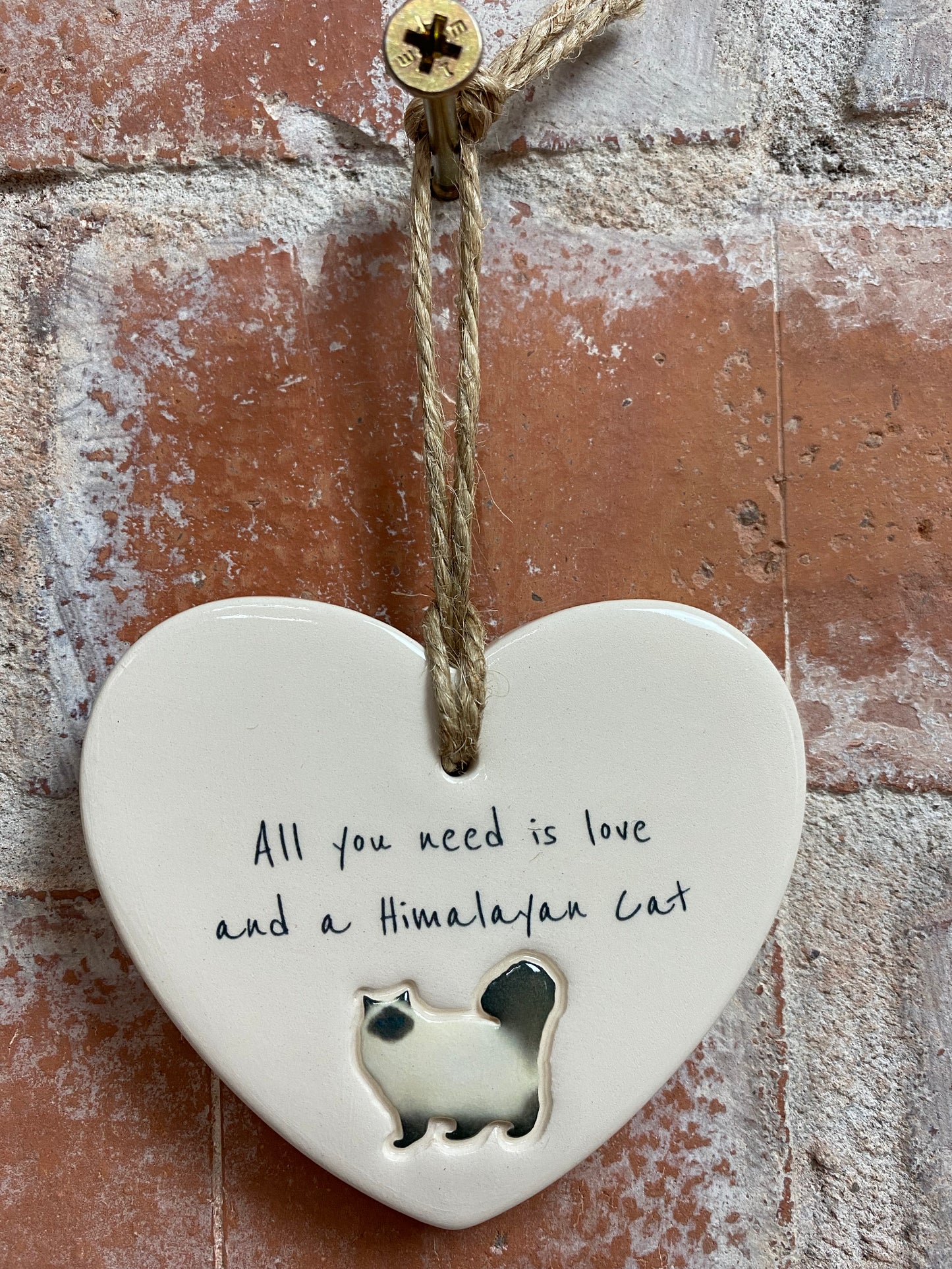 Himalayan Cat Ornament