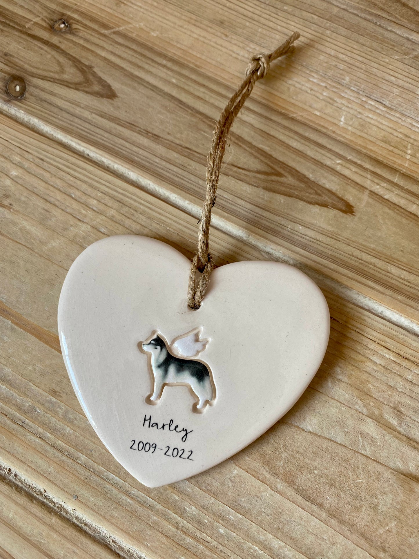 Personalised Dog memorial decoration