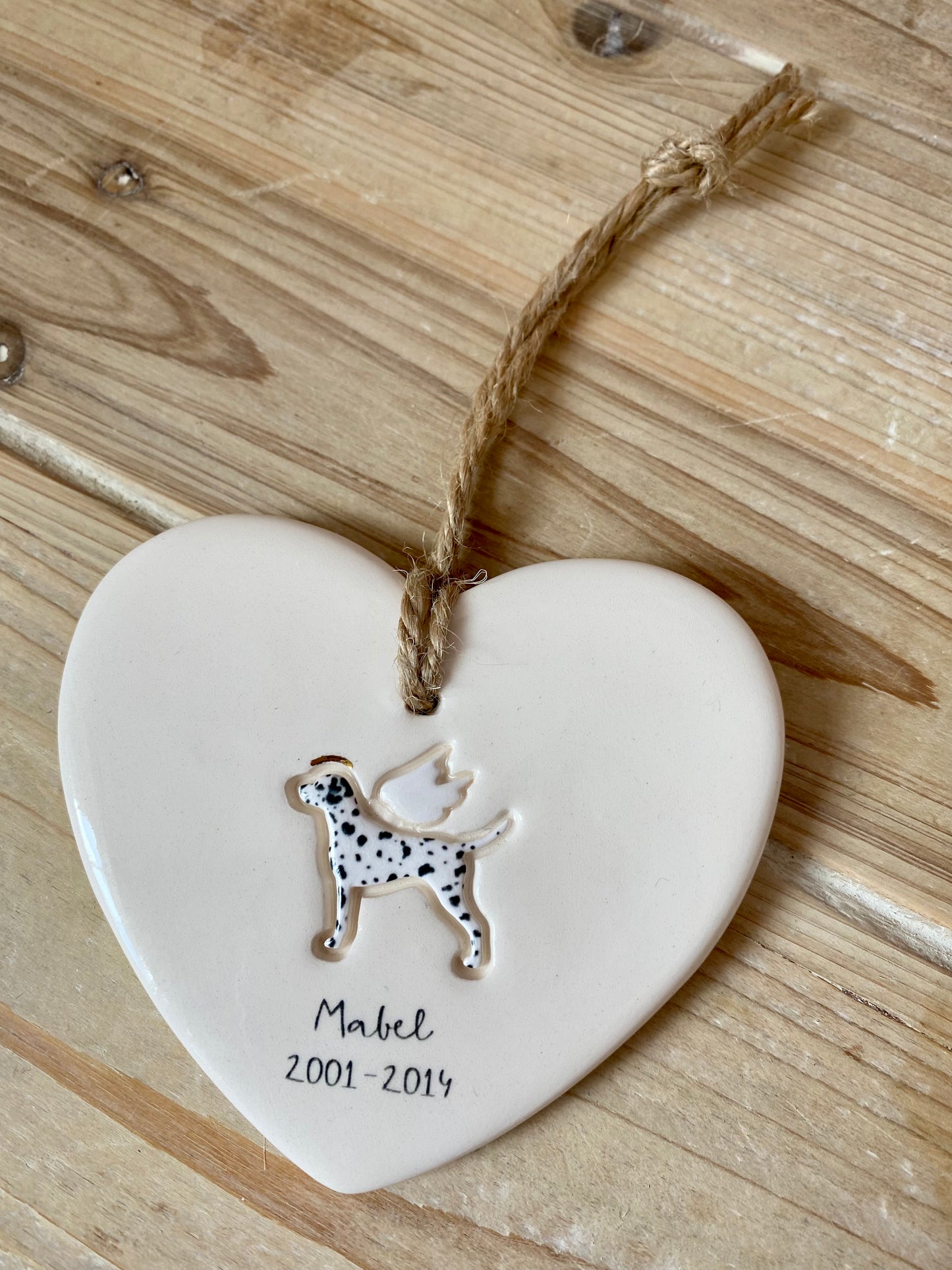 Personalised Dog memorial decoration