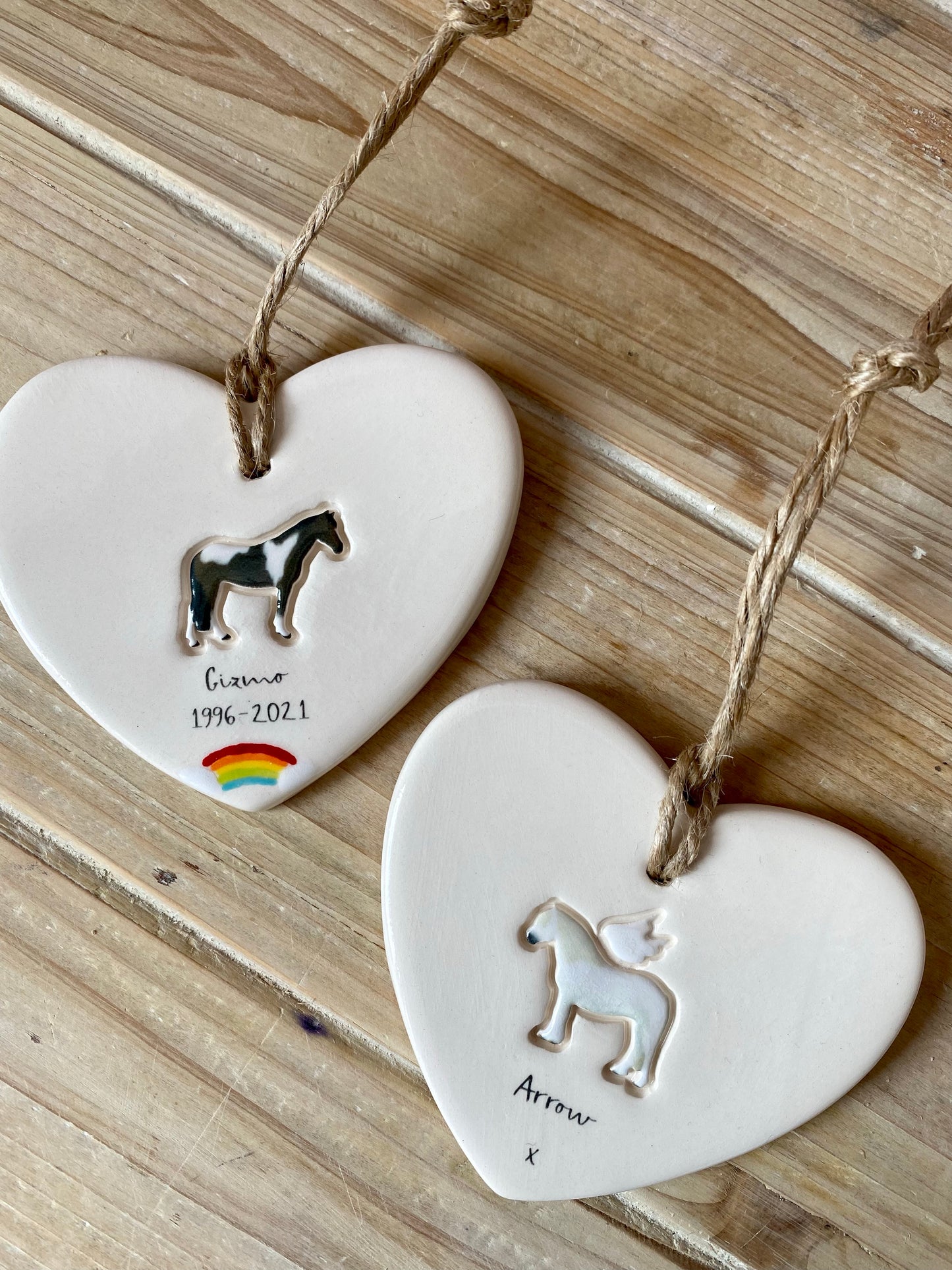 Personalised Horse Memorial Ornament