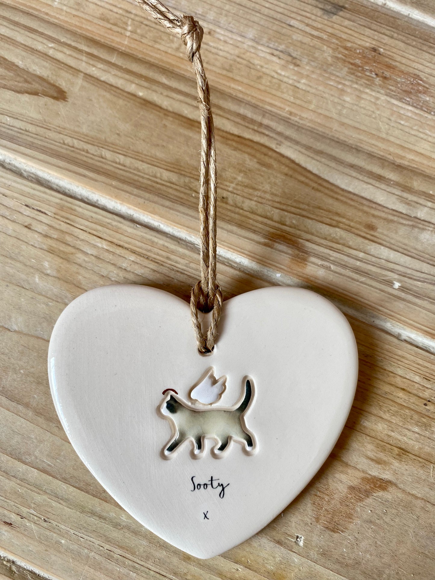 Personalised Cat Memorial Ornament