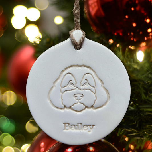 Personalised Cavapoo Bauble