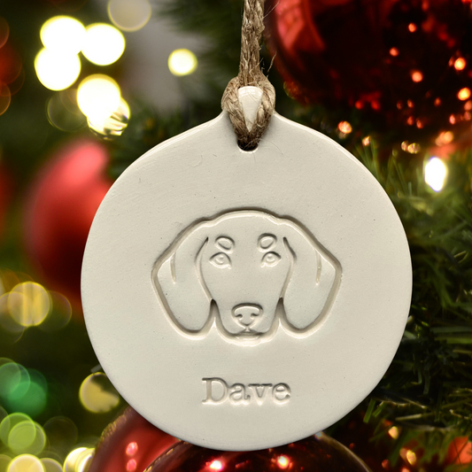 Personalised Dachshund Bauble