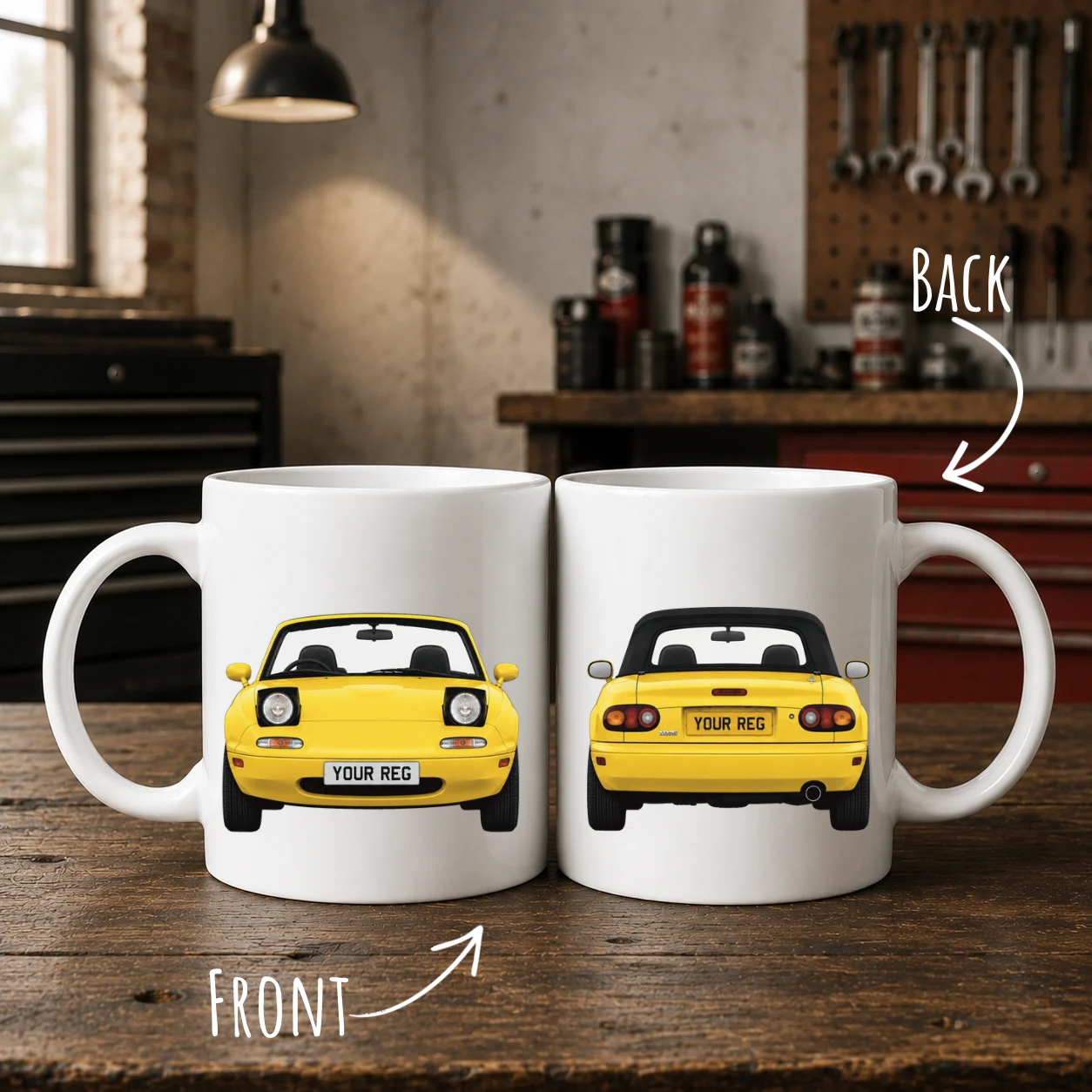 Personalised Mazda Mx5 Mug