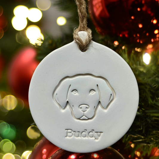 Personalised Golden Retriever Bauble