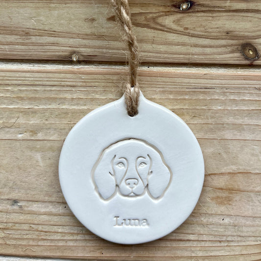 Personalised German Longhaired Pointer Decoration