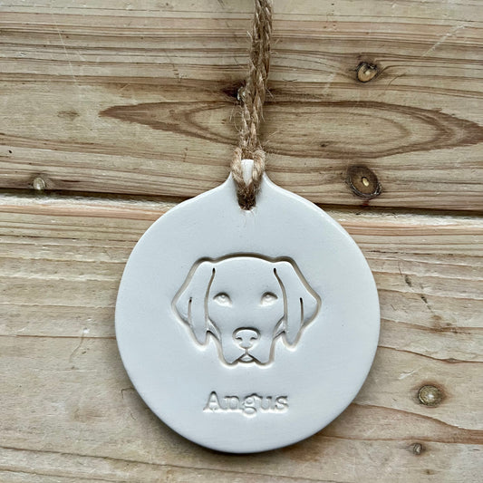 Personalised Labrador Decoration