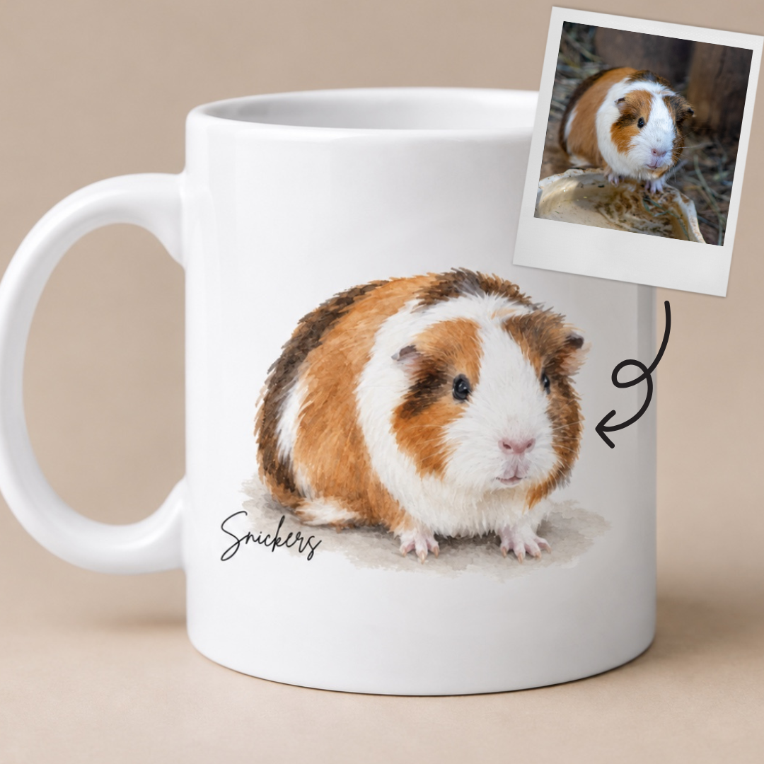 Personalised Guinea Pig Mug
