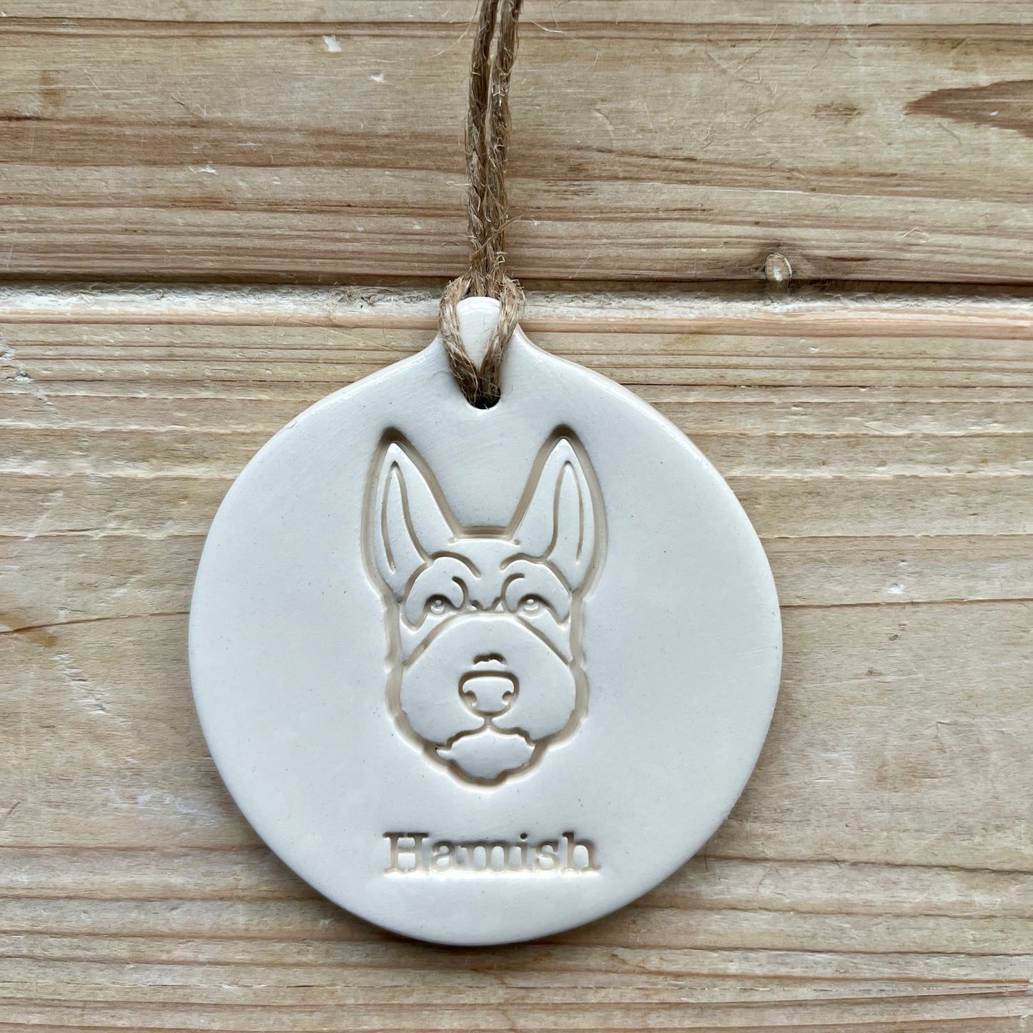 Personalised Scottish Terrier Decoration