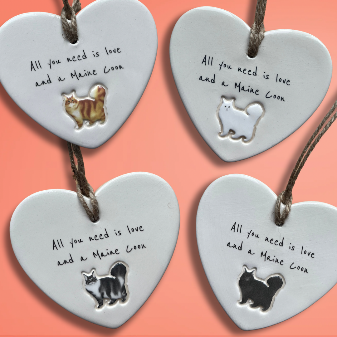 Maine Coon Cat Ornament