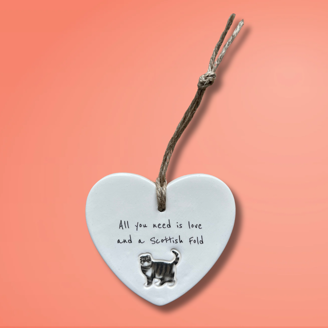 Scottish Fold Cat Ornament