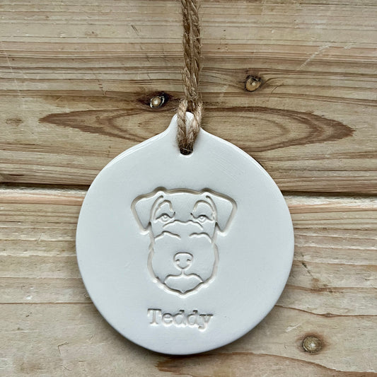 Personalised Welsh Terrier Decoration