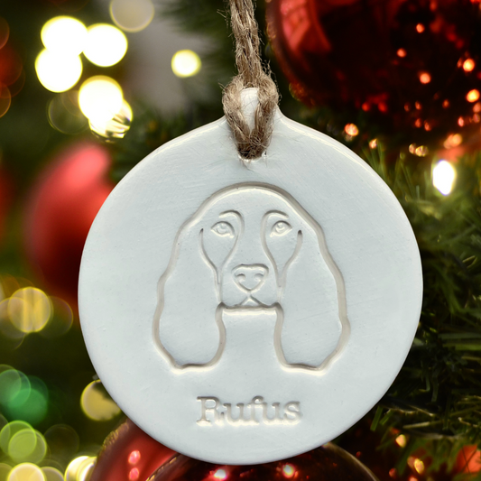 Personalised Field Spaniel Bauble