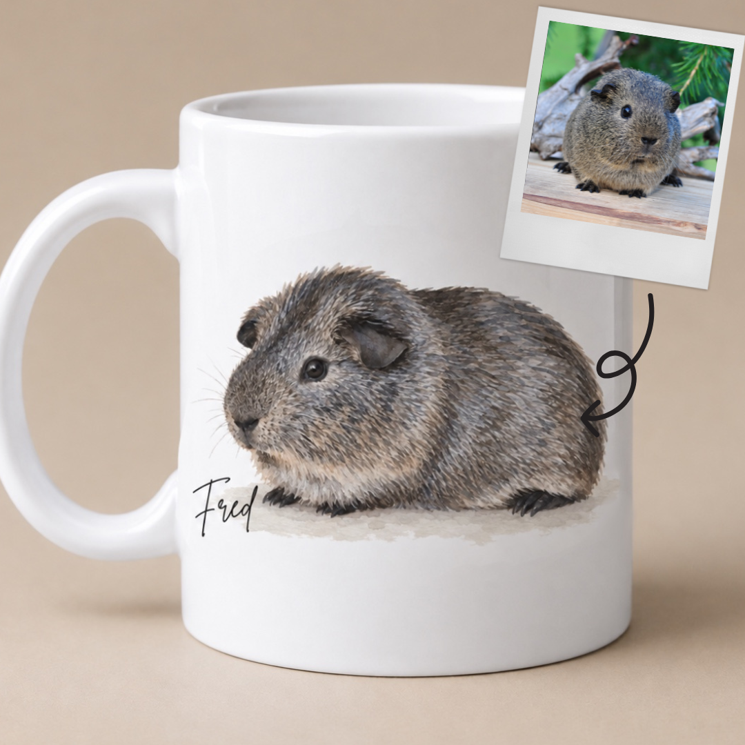 Personalised Guinea Pig Mug
