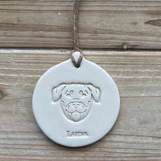Personalised Rottweiler Decoration